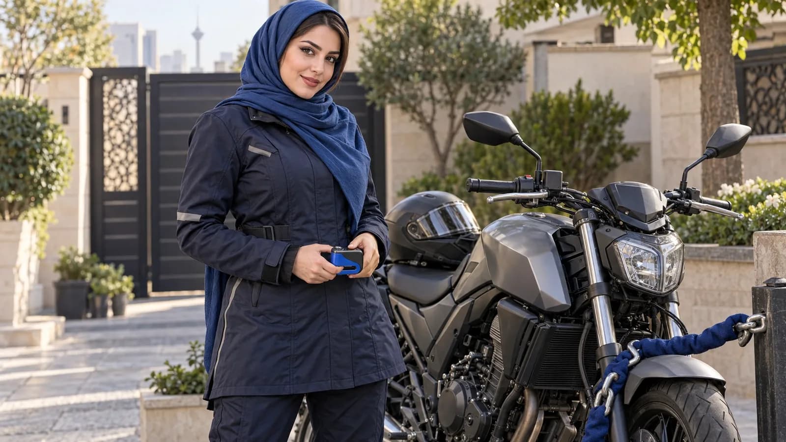 ایمن‌ترین قفل موتورسیکلت؛ آیا یک قفل گران کافی است؟