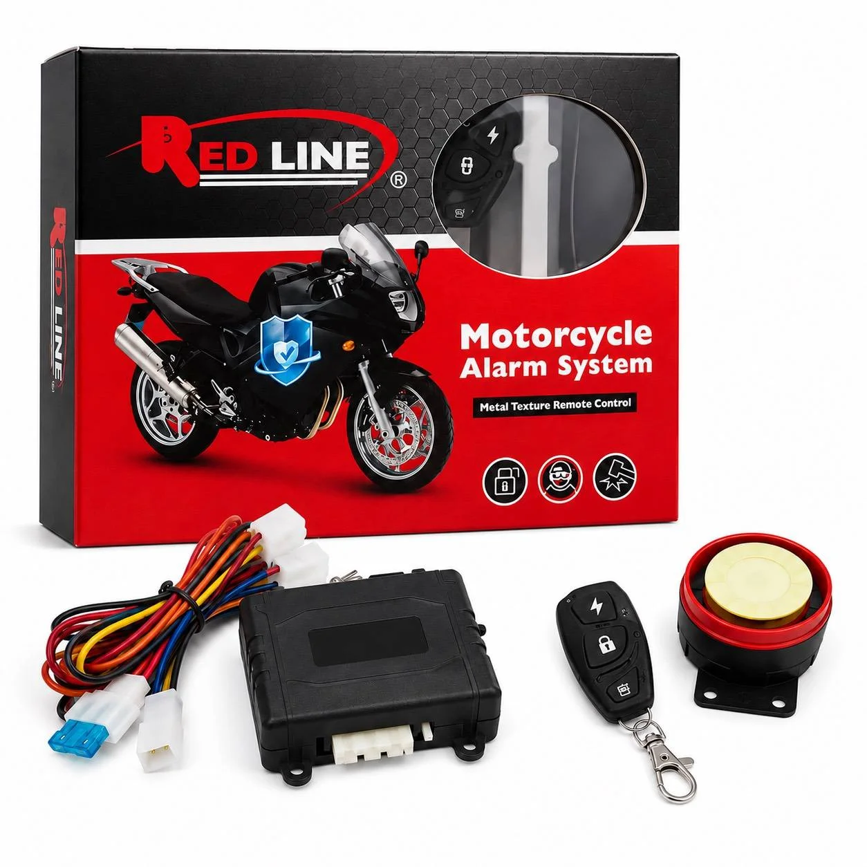 دزدگیر استارت خور برند ردلاین مدل re730