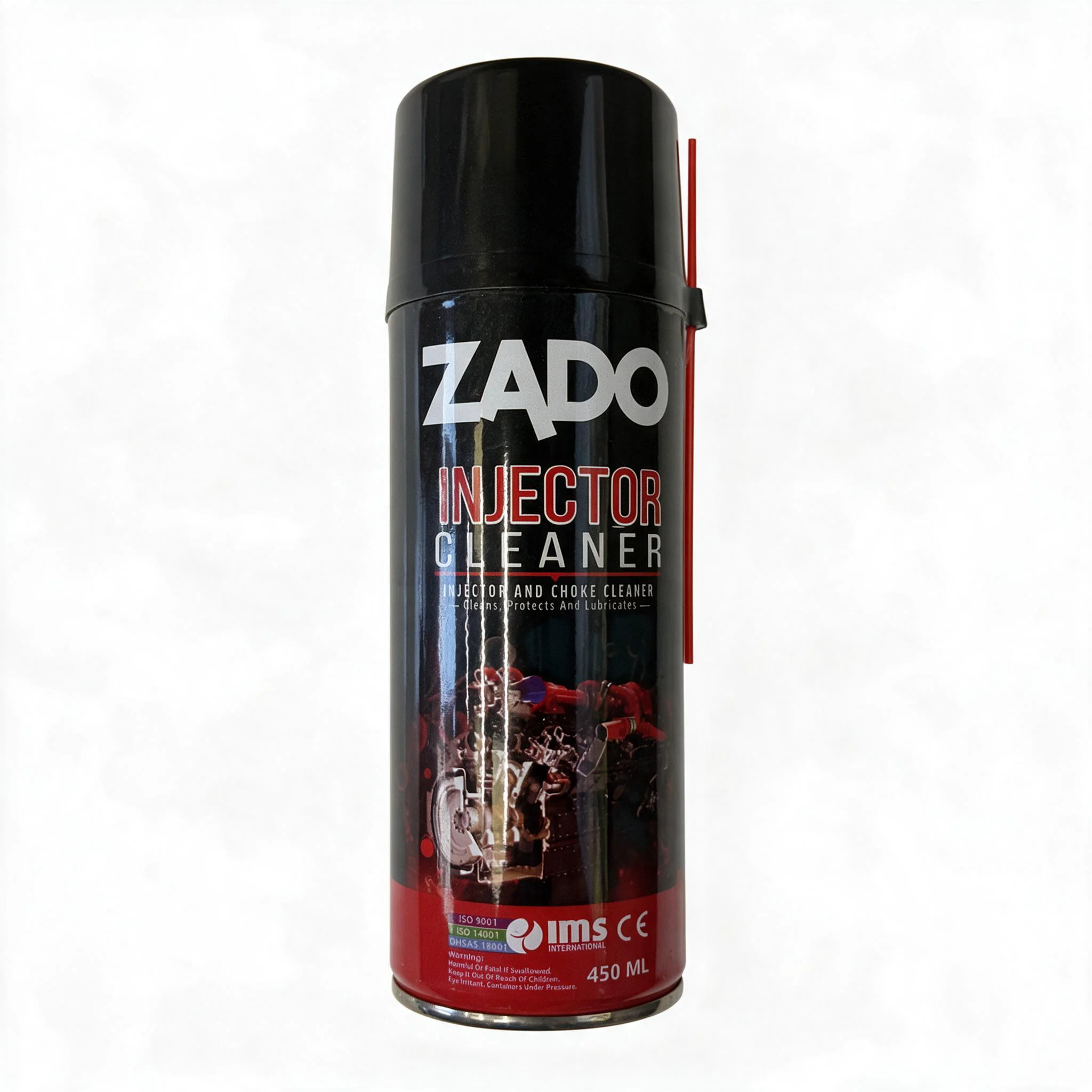 اسپری انژکتور شور نانو اکتیو، 450 میل، زادو Zado