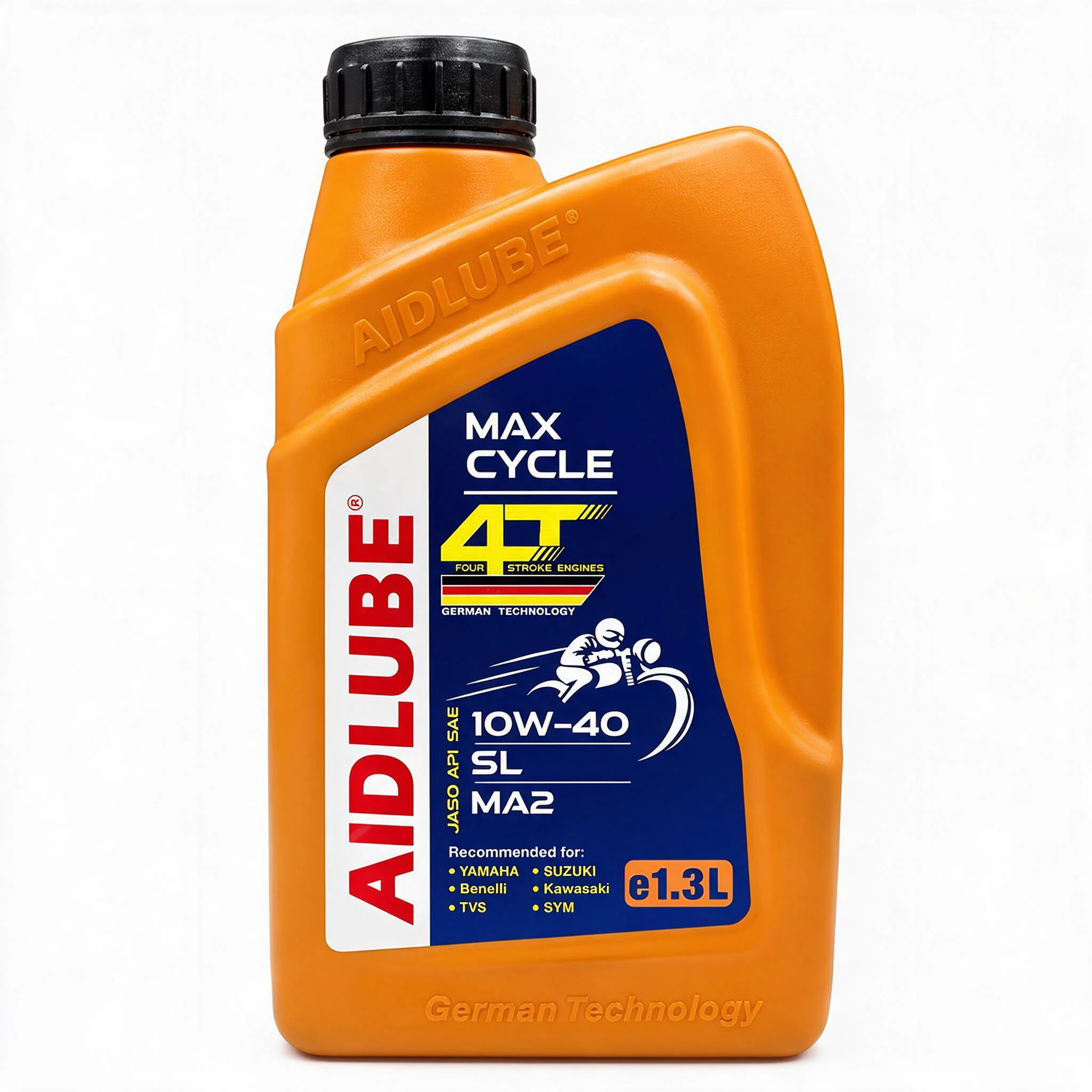 روغن موتور موتورسیکلت ایدلوب Max Cycle 4T 10W-40 SL حجم 1.3 لیتر