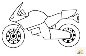 رسم موتورسیکلت