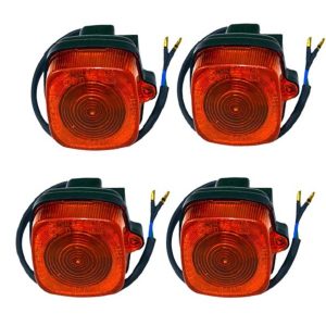 چراغ راهنما LED موتور سیکلت کد 50 مناسب برای موتور های هندا CDI بسته 4 عددی