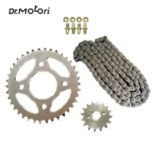 ست دنده زنجیر موتورسیکلت 125 راپیدو مجموعه 4 عددی