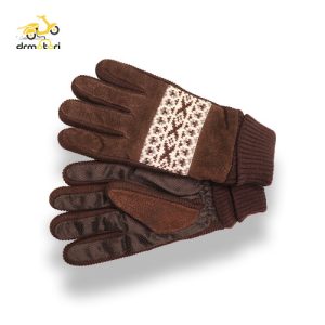 دستکش موتور سیکلت بافت مخملی