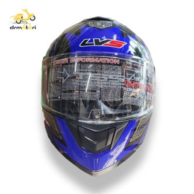 کلاه کاسکت lsv carbon blue فک متحرک