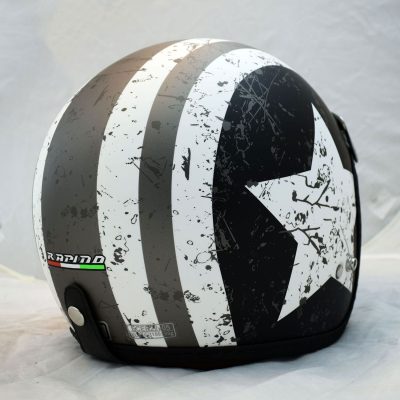 کلاه کاسکت راپیدو مدل 859-STARBLK