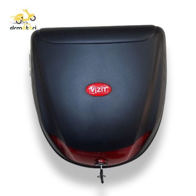 باکس موتور سیکلت VIZIT مشکی مدل 202
