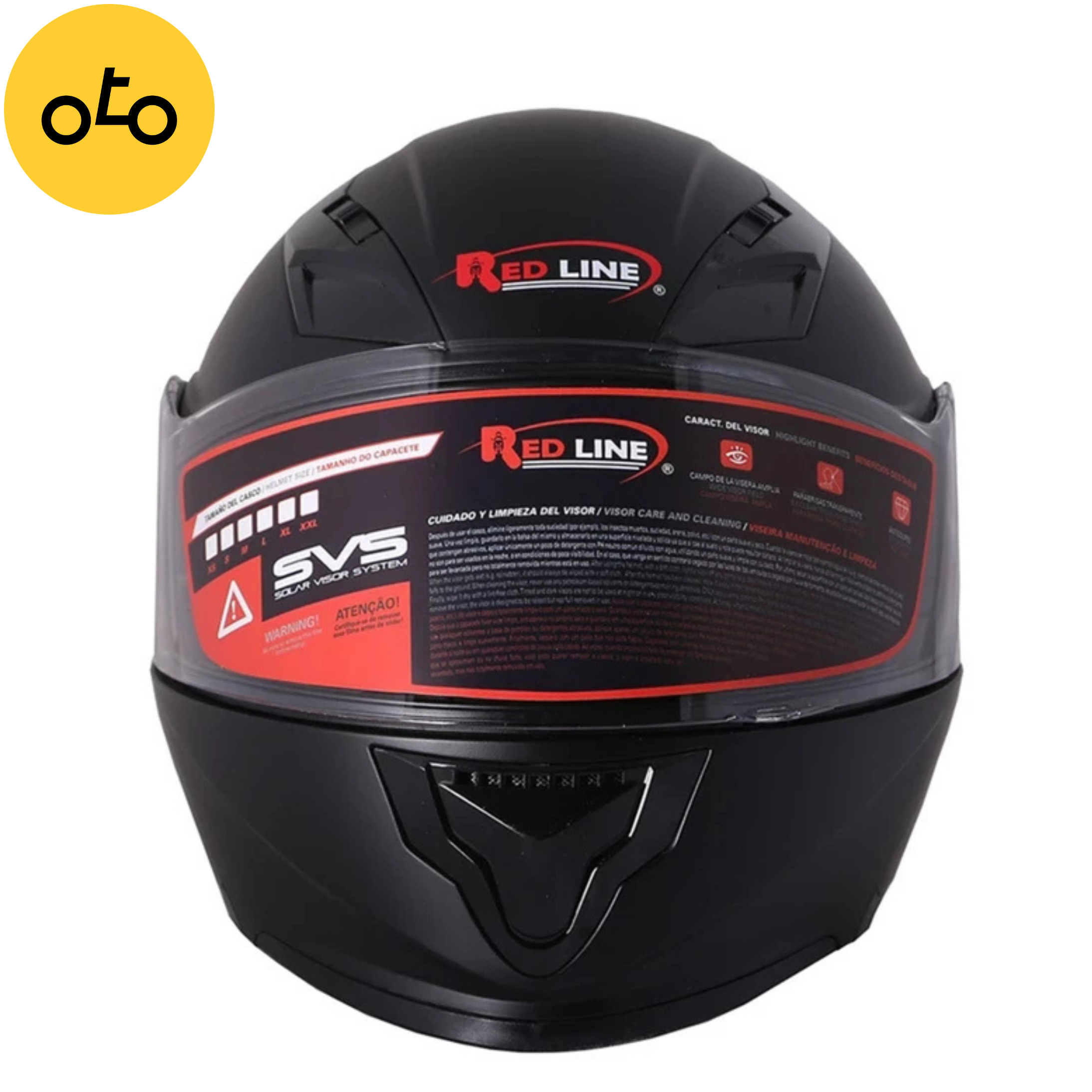 کلاه کاسکت ردلاین مدل NSN-MTBLK مشکی مات - Image 2