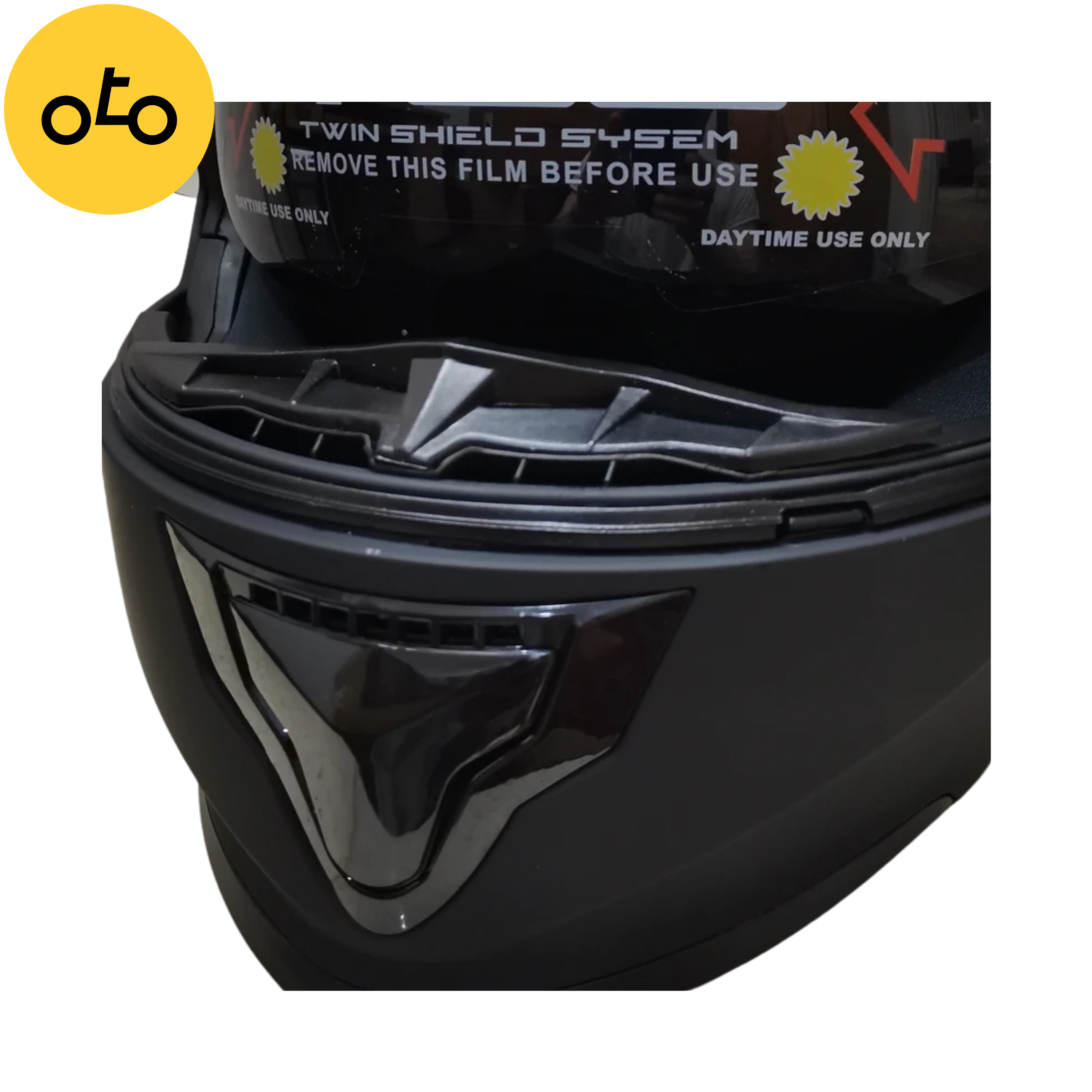 کلاه کاسکت ردلاین مدل NSN-MTBLK مشکی مات - Image 12