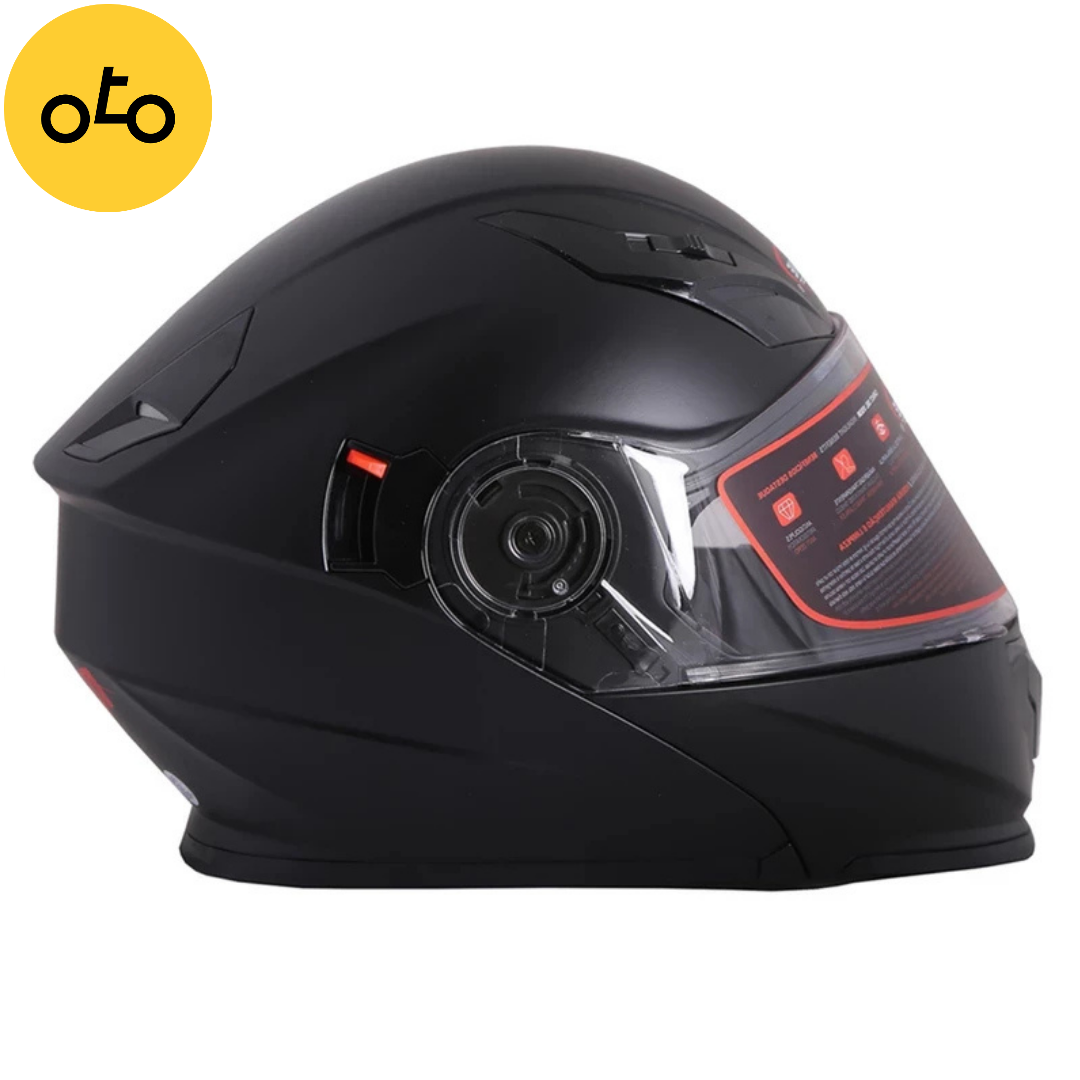 کلاه کاسکت ردلاین مدل NSN-MTBLK مشکی مات - Image 7