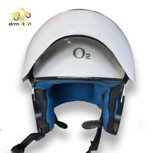 کلاه کاسکت فک متحرک O2 سفید