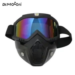 عینک موتور سواری مدل هفت رنگ