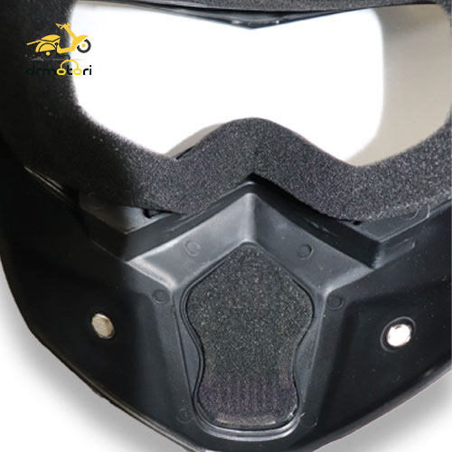 عینک موتور سواری مدل طلق شفاف