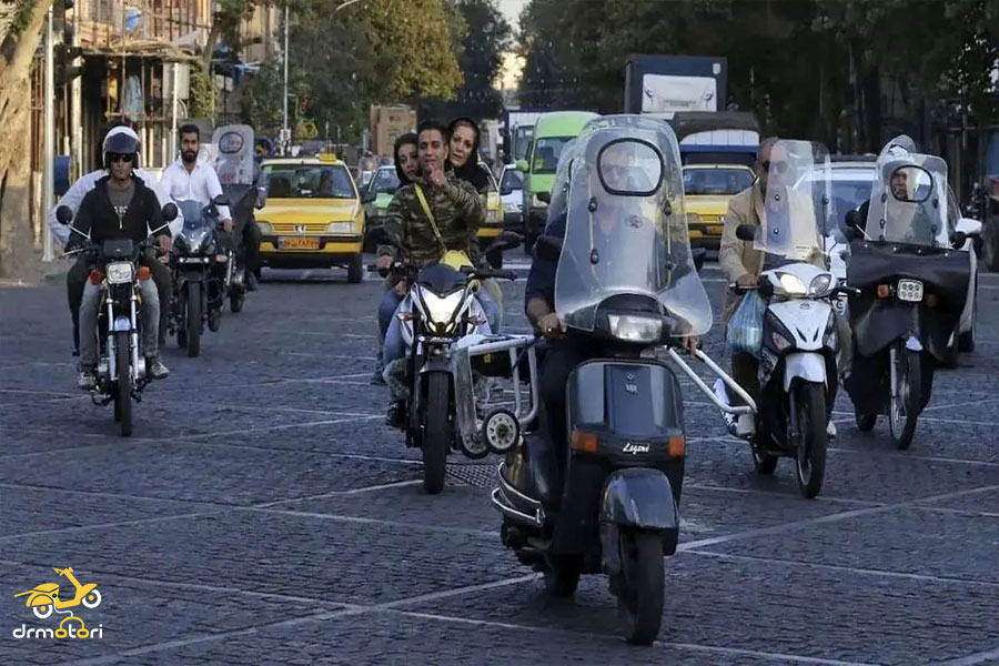 موتور سیکلت در تهران