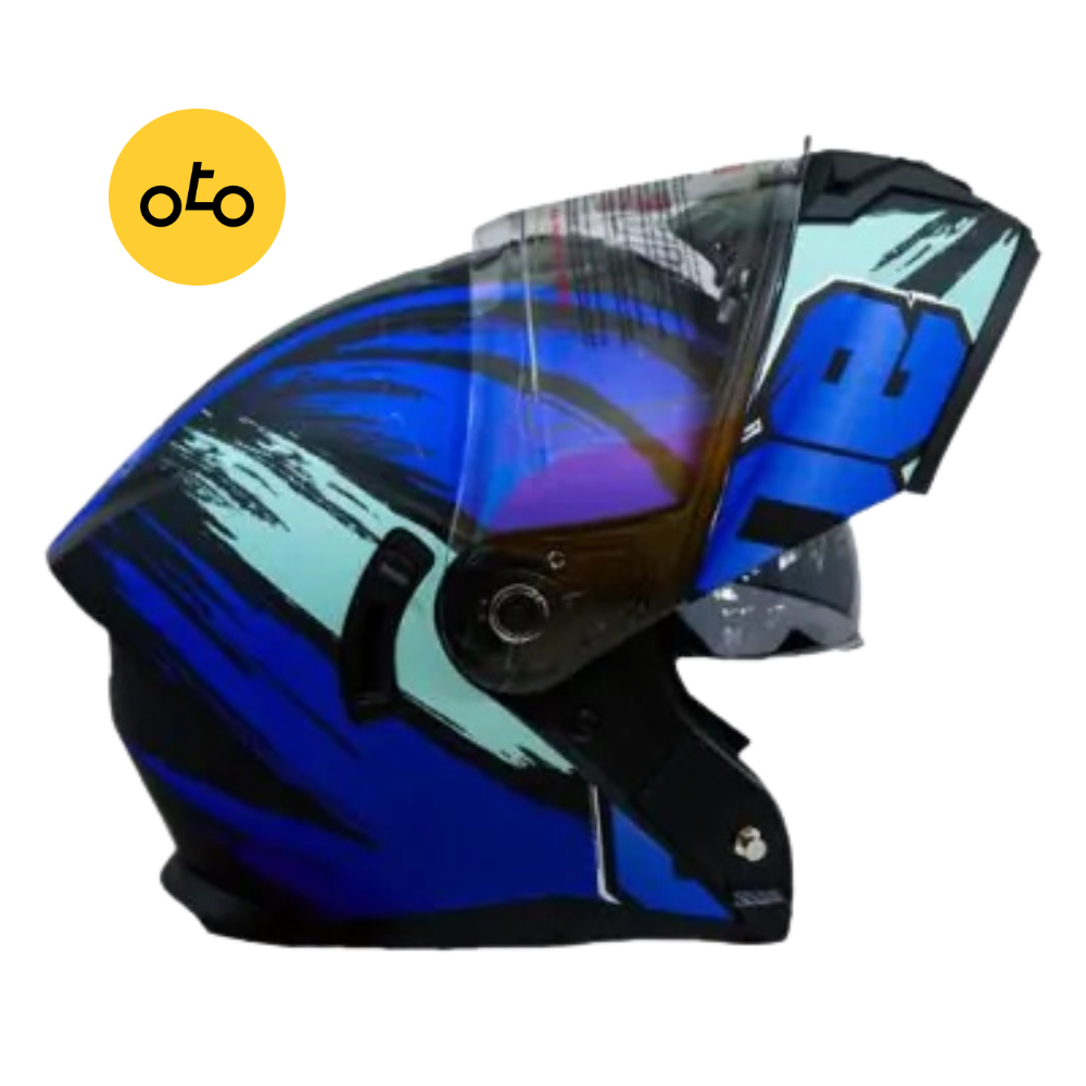 پکیج کلاه کاسکت فک متحرک + چادر موتور سیکلت با تخفیف ویژه - Image 5