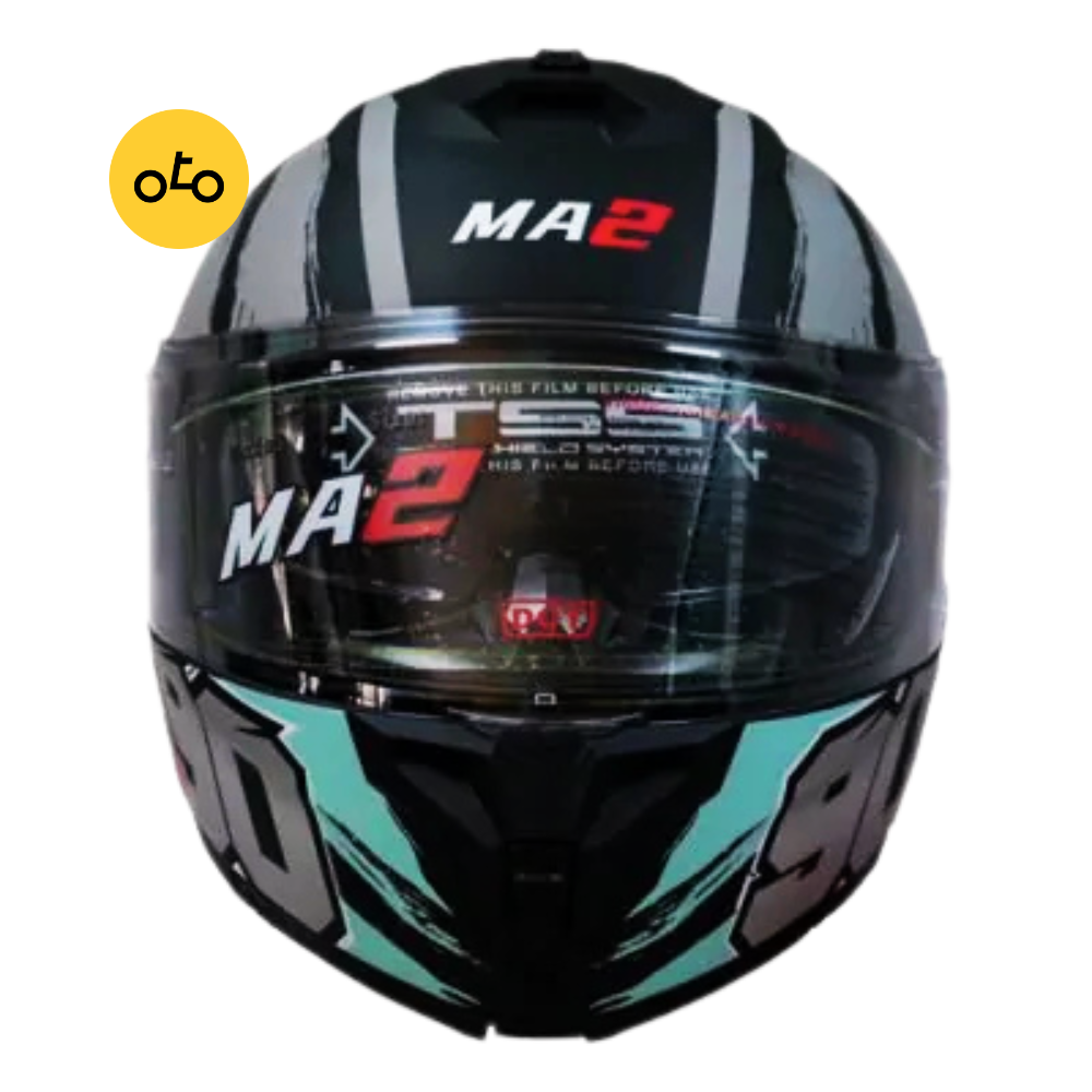 پکیچ کلاه کاسکت و چادر موتور سیکلت طرح g/b برند MA2 با تخفیف ویژه - Image 2