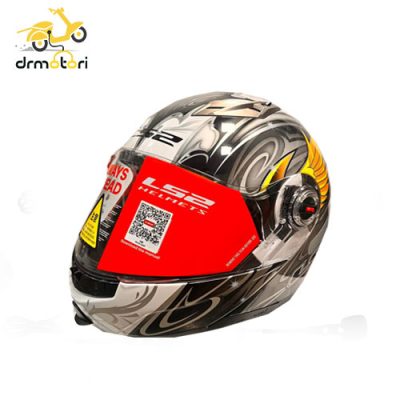 کلاه کاسکت LS2 فک متحرک کد ff370