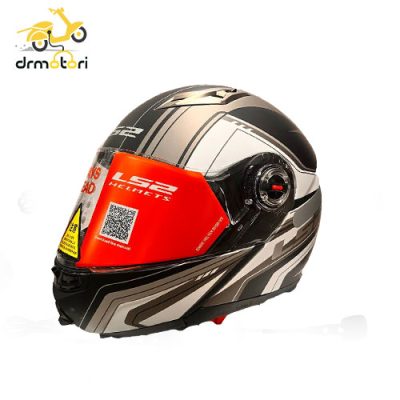 کلاه کاسکت LS2 فک متحرک کد ff370