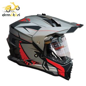 کلاه کاسکت ادونچری برند MA2 مدل 902 red/blk