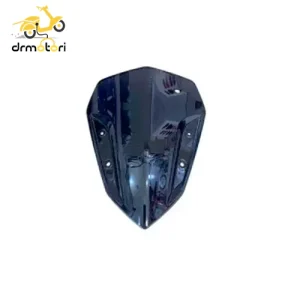 فلاپ نئون جلو فرمان شيشه اي دودي طرح ياماها آيروكس قديم Wildshild glass NX1 برند كوكما