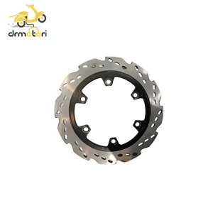 دیسک ترمز جلو با فولاد استیل ضد زنگ آپاچی 180 (APACHI RTR )-(کد 8) برند کوکما