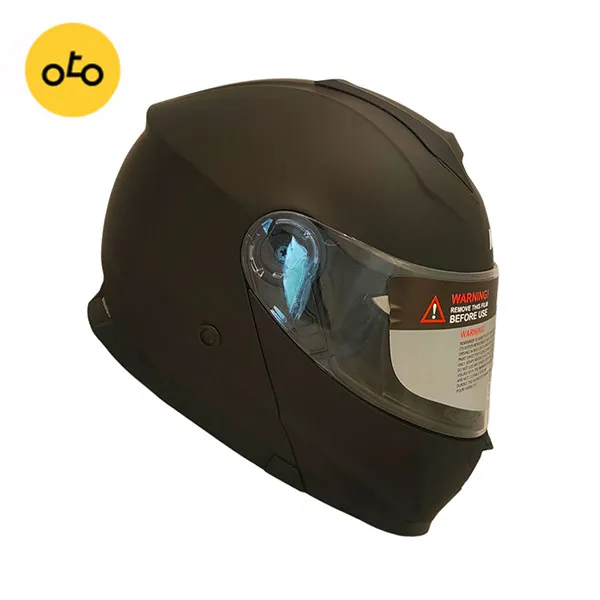 کلاه کاسکت فک متحرک برند MA2 مدل 965 مشکی مات