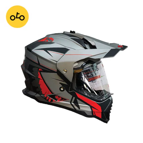 کلاه کاسکت ادونچری برند MA2 مدل 902 red/blk