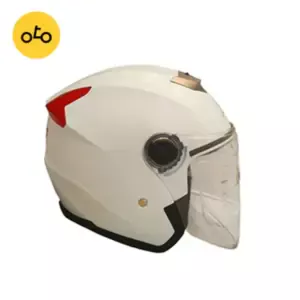 کلاه کاسکت بدون فک MA2 طرح lite سفید