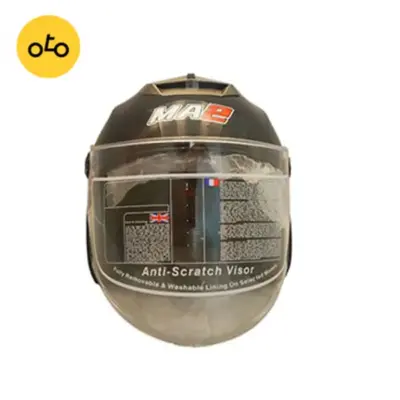 کلاه کاسکت بدون فک MA2 مدل lite مشکی براق