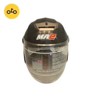 کلاه کاسکت بدون فک MA2 مدل lite مشکی براق