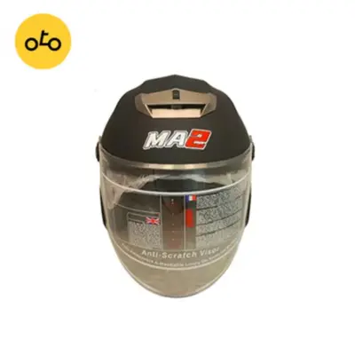 کلاه کاسکت بدون فک MA2 مدل lite مشکی مات