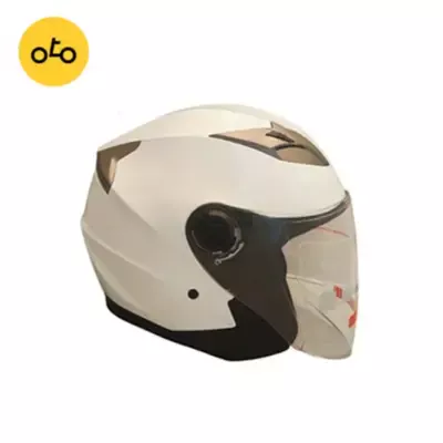کلاه کاسکت بدون فک MA2 کد 958 سفید