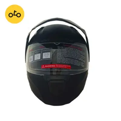 کلاه کاسکت فک متحرک DA1 مشکی مات کد 218