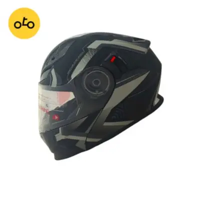 کلاه کاسکت ردلاین مدل 939 BLACK Grey Lose‏
