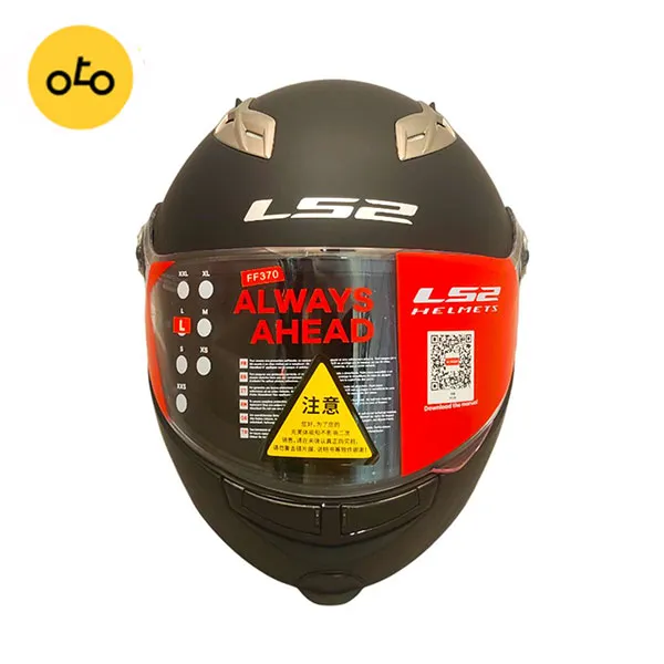 کلاه کاسکت فک متحرک FF370 LS2 مشکی