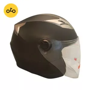 کلاه کاسکت بدون فک ام ای تو ma2 کد ۹۵۸ مشکی مات