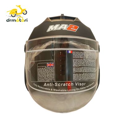 کلاه کاسکت بدون فک MA2 کد 958 مشکی