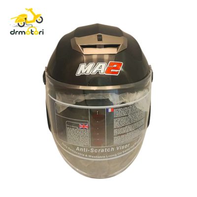 کلاه کاسکت بدون فک MA2 کد 958 مشکی قرمز