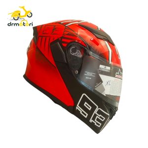 کلاه کاسکت فک ثابت طرح Agv عینک دار مدل RED 93