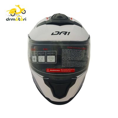 کلاه کاسکت فک متحرک DA1 107 سرمه ای - Image 4