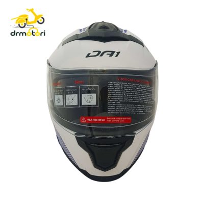 کلاه کاسکت فک متحرک DA1 107 آبی