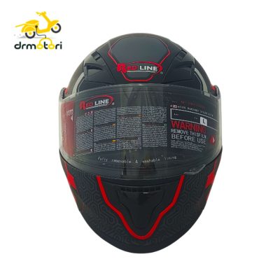 کلاه کاسکت ردلاین مدل 939 BLACK RED Lose‏