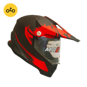 کلاه کاسکت ادونچری MA2 مدل 919 MT BKRED