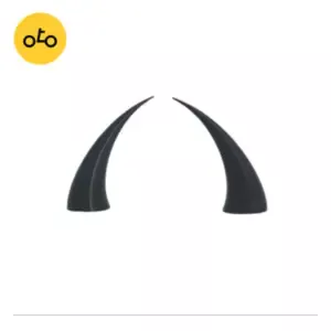 شاخ تزئینی کلاه کاسکت مجموعه 2 عددی مدل تیز