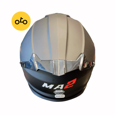 کلاه کاسکت فک متحرک MA2 کد 963 مشکی مات - Image 5