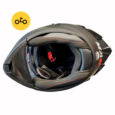 کلاه کاسکت فک متحرک MA2 کد 963 خاکستری - Image 5