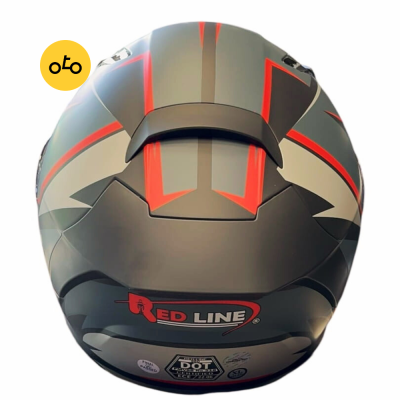 کلاه کاسکت فک متحرک ردلاین 960 قرمز - Image 4