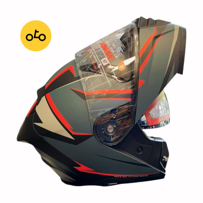 کلاه کاسکت فک متحرک ردلاین 960 قرمز - Image 2