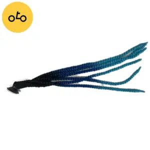 مو‌ و بافت تزیینی کلاه کاسکت مدل blu