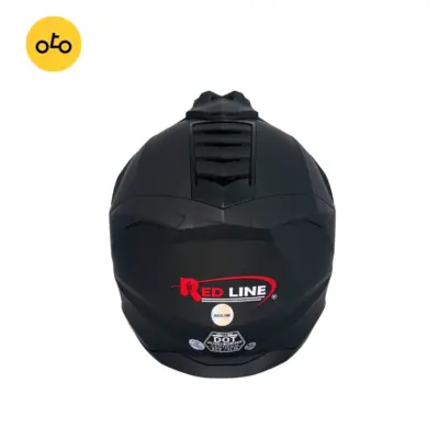کلاه کاسکت کراسی ردلاین کد 760 مشکی نارنجی - Image 2